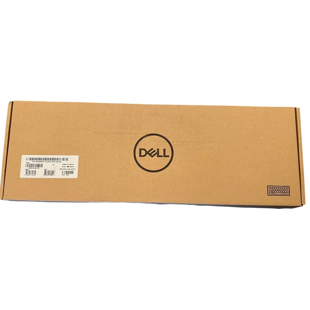 Dell KB216 Wired Multimedia Keyboard Black USB Chiclet Keys 0RKRON KB216-BK-US